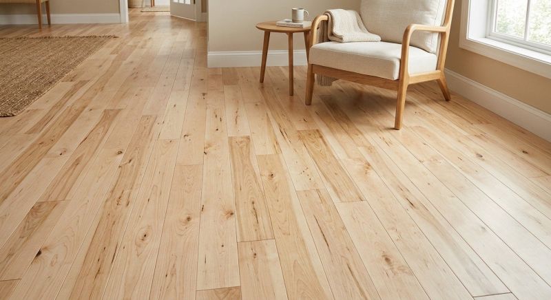 Birch Floor Installation in Georgetown, TX