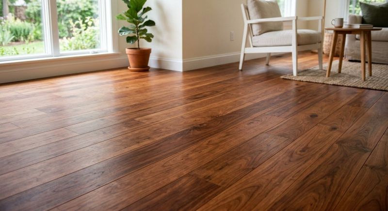 Cherry Floor Installation in Leander, TX