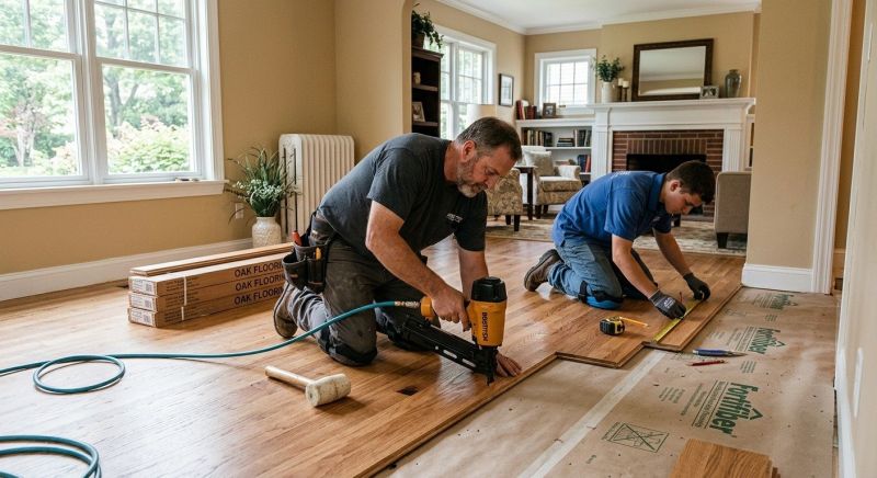 Hardwood Floor Installation in Granger, TX