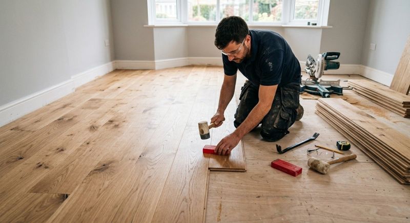 Hardwood Floor Installation in Georgetown, TX