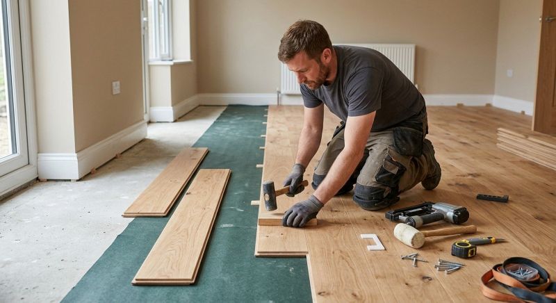 Hardwood Floor Installation in Georgetown, TX
