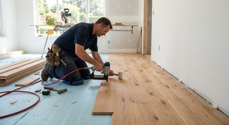 Hardwood Floor Installation in Liberty Hill, TX