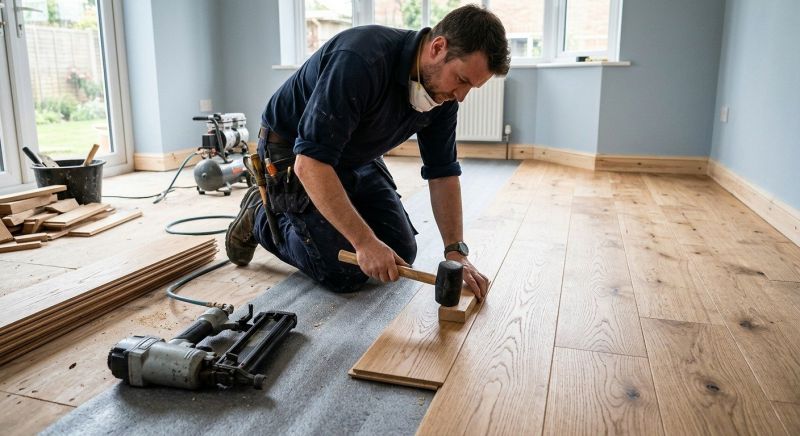 Hardwood Floor Installation in Round Rock, TX