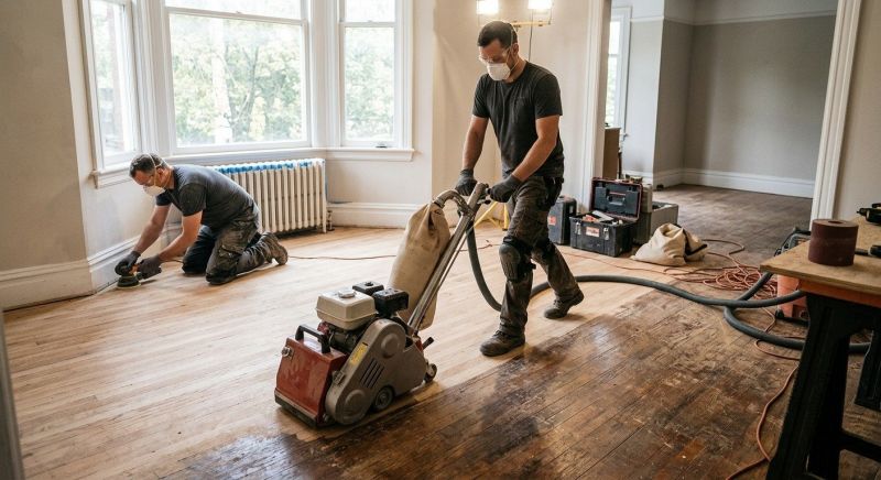 Hardwood Floor Renovation in Georgetown, TX