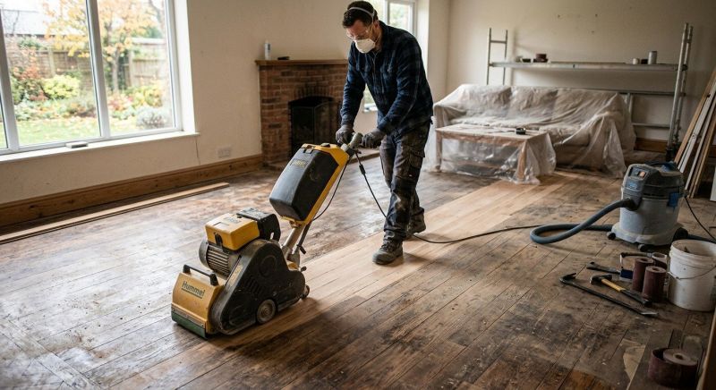 Hardwood Floor Renovation in Georgetown, TX