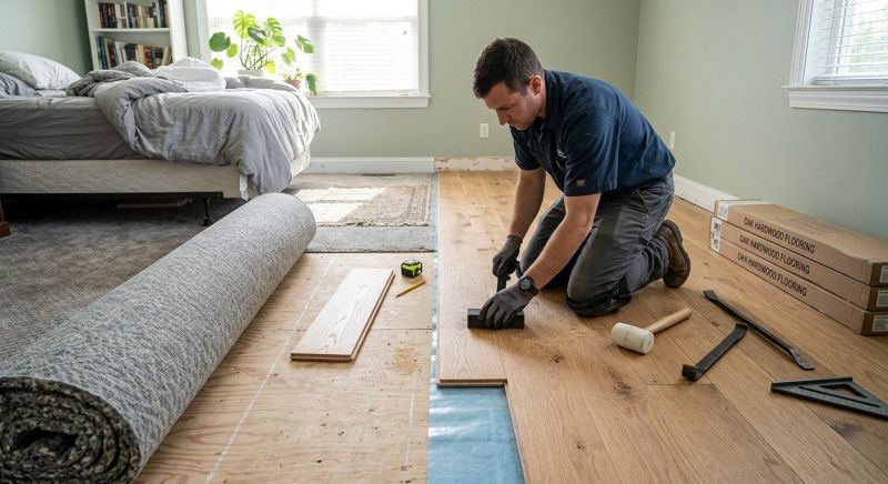 Hardwood Replacement in Bertram, TX