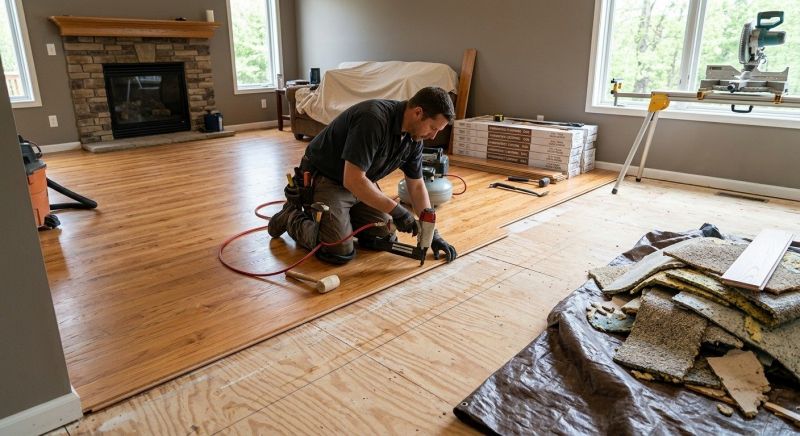 Hardwood Replacement in Bertram, TX