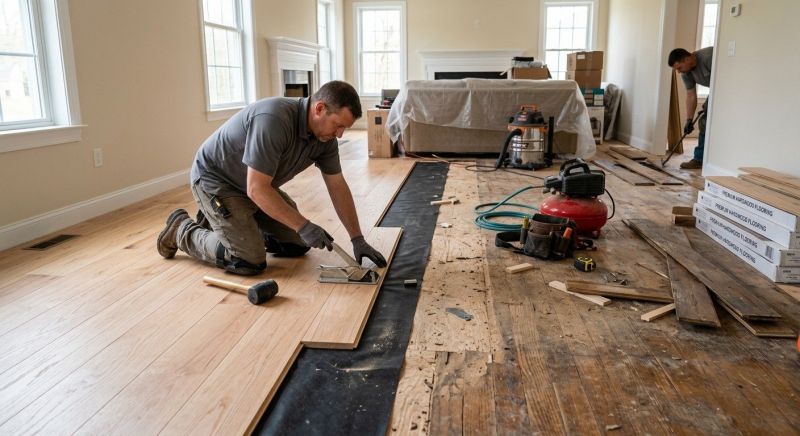 Hardwood Replacement in Granger, TX