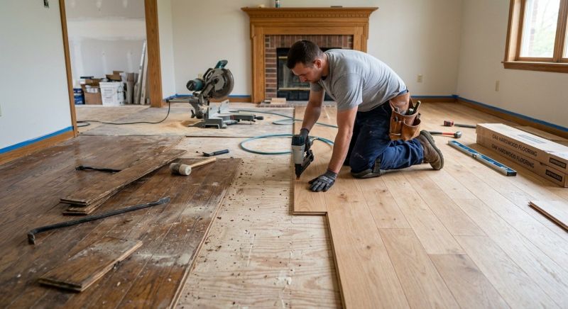 Hardwood Replacement in Jarrell, TX
