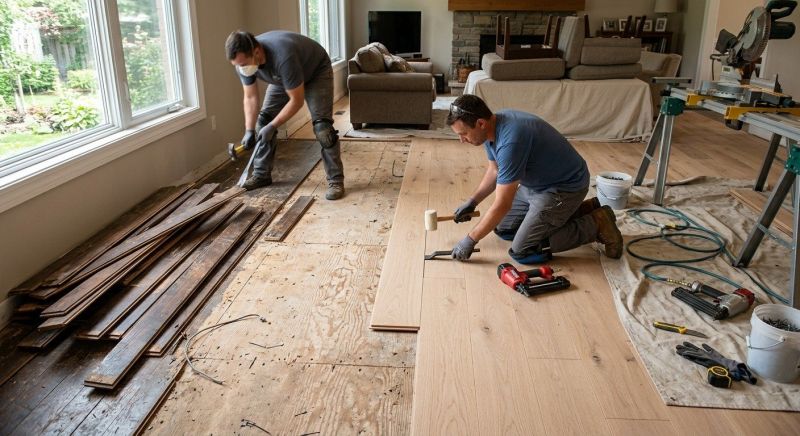 Hardwood Replacement in Georgetown, TX
