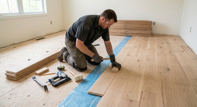 Hardwood Replacement in Pflugerville, TX