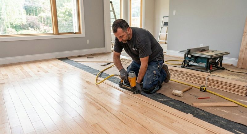 Maple Flooring Installation in Jarrell, TX