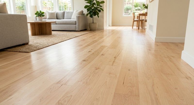 Maple Flooring Installation in Pflugerville, TX