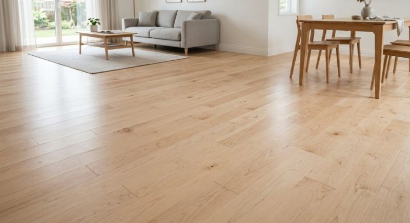 Maple Flooring Installation in Pflugerville, TX