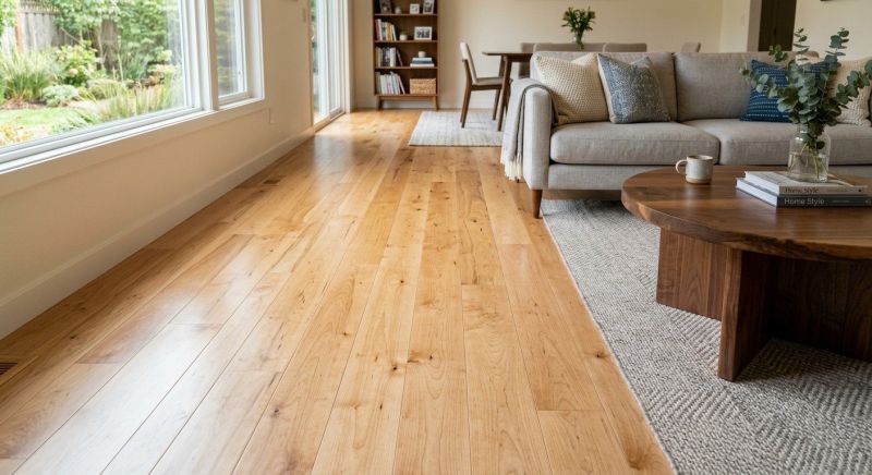 Maple Flooring Installation in Round Rock, TX