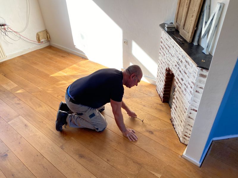 Pine Floor Installation in Georgetown, TX