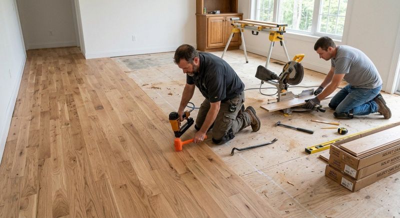 Wood Floor Replacement in Georgetown, TX