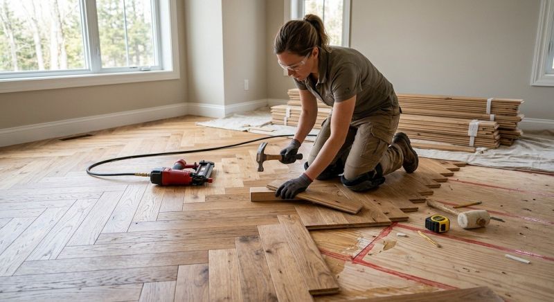 Wood Flooring Installation in Leander, TX