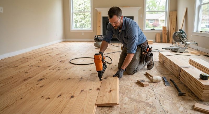 Wood Flooring Installation in Leander, TX
