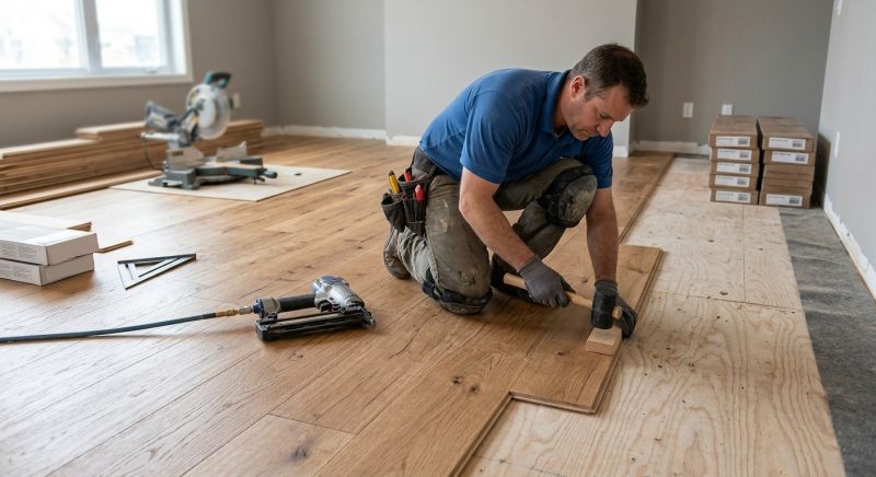 Wood Flooring Installation in Leander, TX