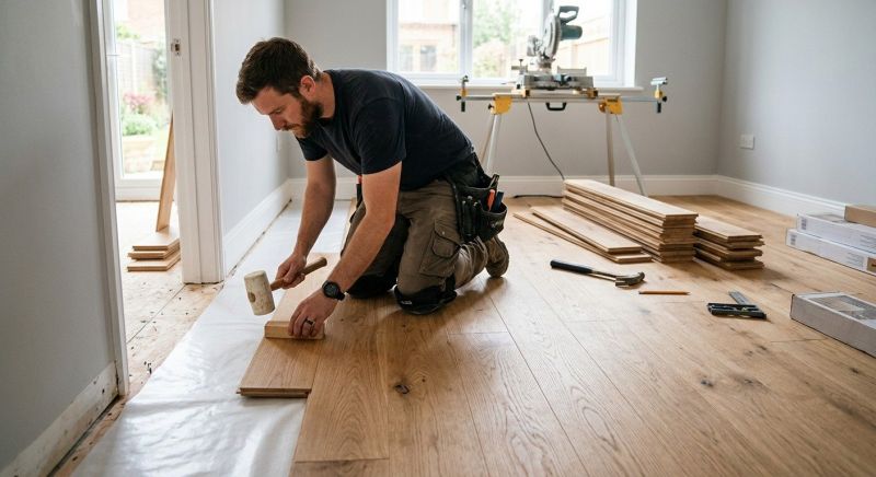 Wood Flooring Installation in Pflugerville, TX