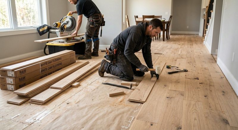 Wood Flooring Installation in Round Rock, TX